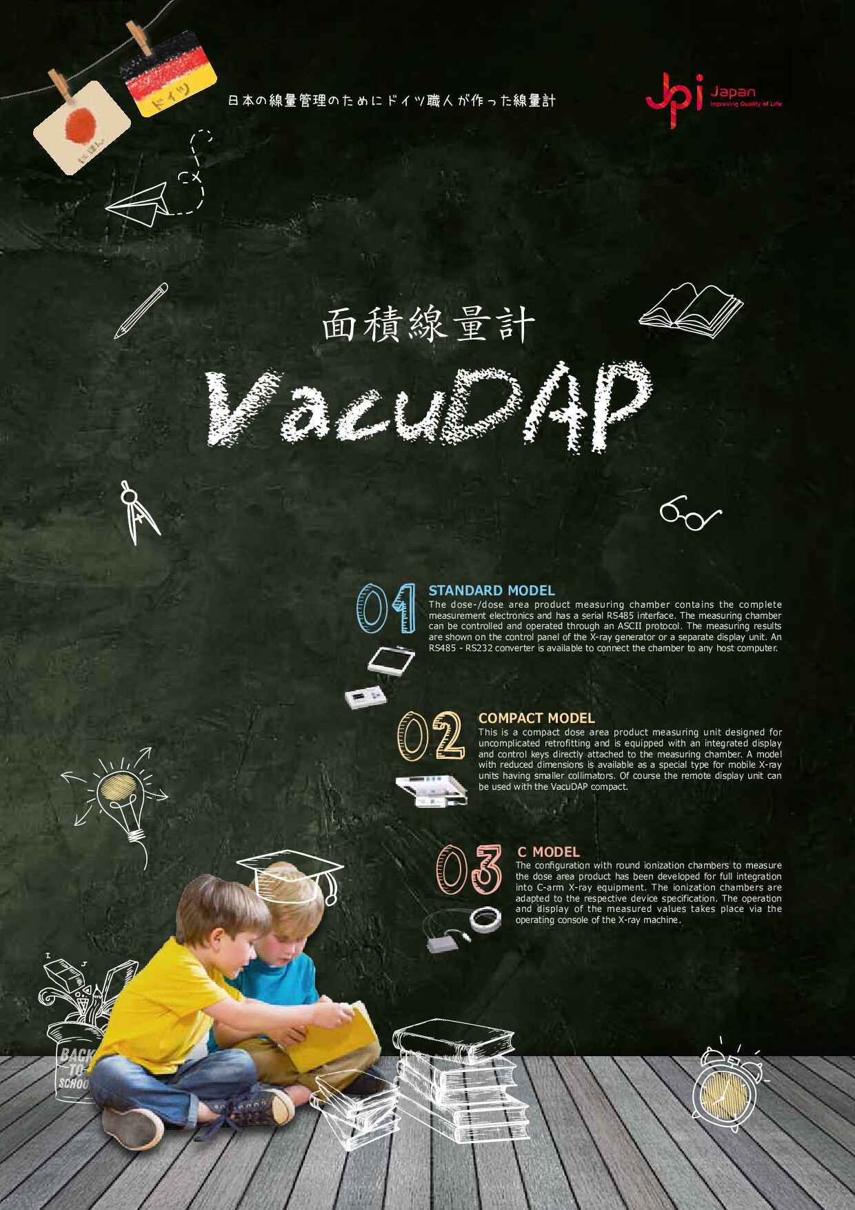 VacuTec 面積線量計